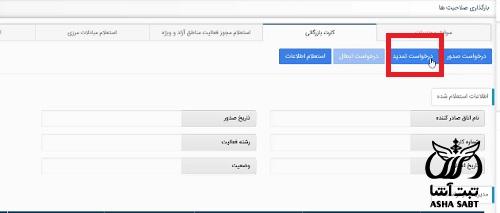 مدارک لازم برای تمدید کارت بازرگانی